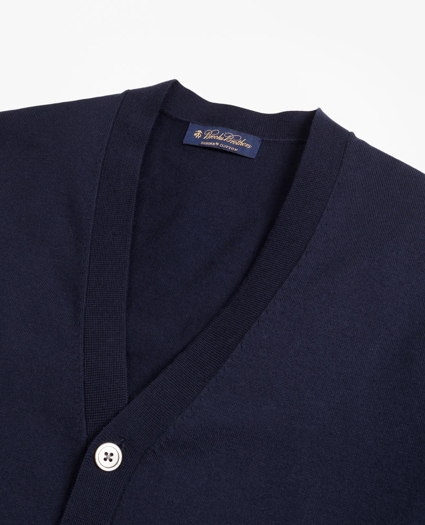 Supima® Cotton V-Neck Cardigan, image 2