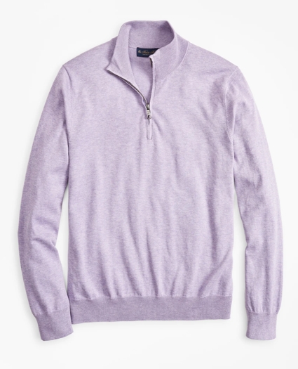 Supima® Cotton Half-Zip Sweater, image 1