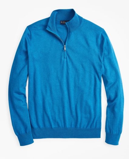 Supima® Cotton Half-Zip Sweater, image 1