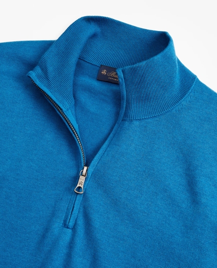 Supima® Cotton Half-Zip Sweater, image 2