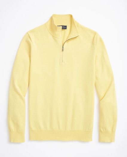 Supima® Cotton Half-Zip Sweater, image 1