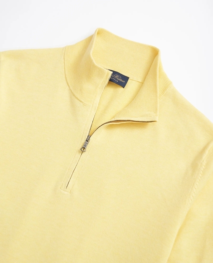 Supima® Cotton Half-Zip Sweater, image 2