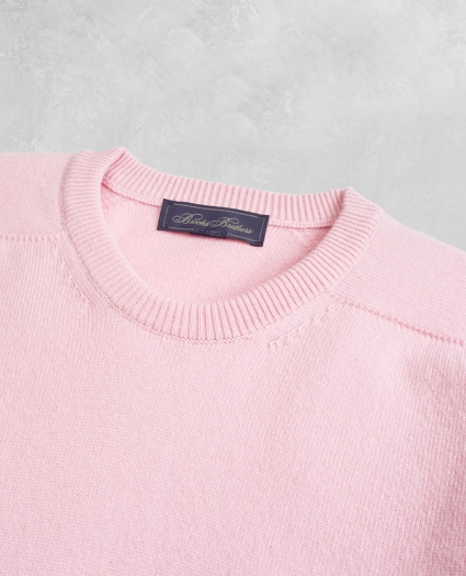 Golden Fleece® 3-D Knit Cashmere Crewneck Sweater, image 2