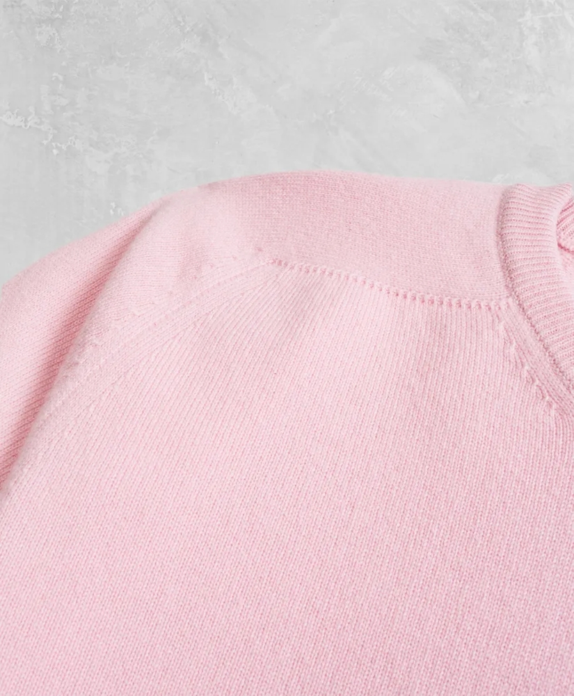 Golden Fleece® 3-D Knit Cashmere Crewneck Sweater, image 4