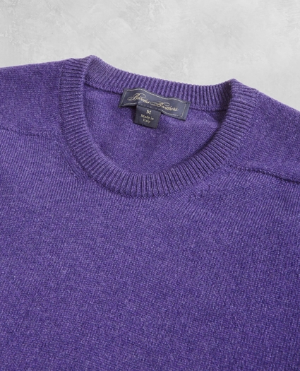 Golden Fleece&reg; 3-D Knit Cashmere Crewneck Sweater, image 2