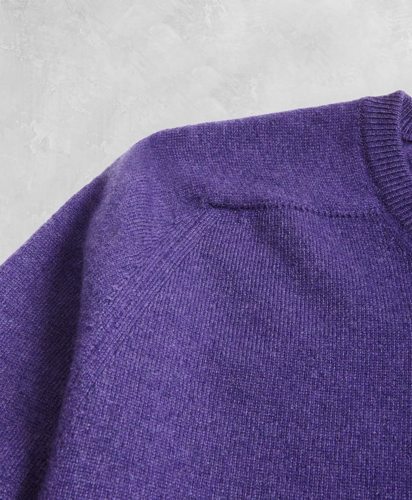 Golden Fleece&reg; 3-D Knit Cashmere Crewneck Sweater, image 4