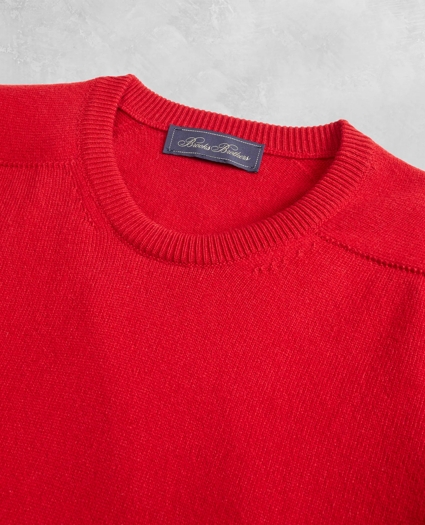 Golden Fleece&reg; 3-D Knit Cashmere Crewneck Sweater, image 2