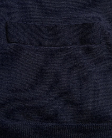 Brooks Brothers Tech Merino Wool Button-Front Vest, image 4