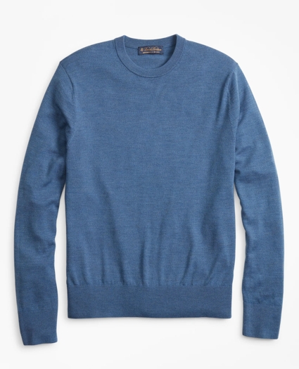 Brooks Brothers Tech Merino Wool Crewneck Sweater, image 1