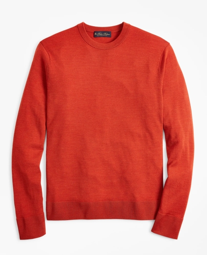 Brooks Brothers Tech Merino Wool Crewneck Sweater, image 1