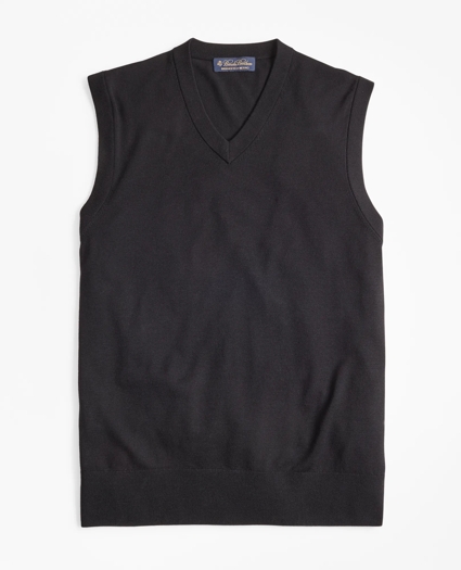 Brooks Brothers Tech Merino Wool Vest, image 1