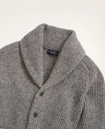 Merino Shawl Collar Cardigan, image 2