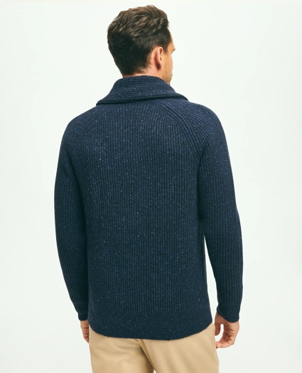 Merino Shawl Collar Cardigan, image 2