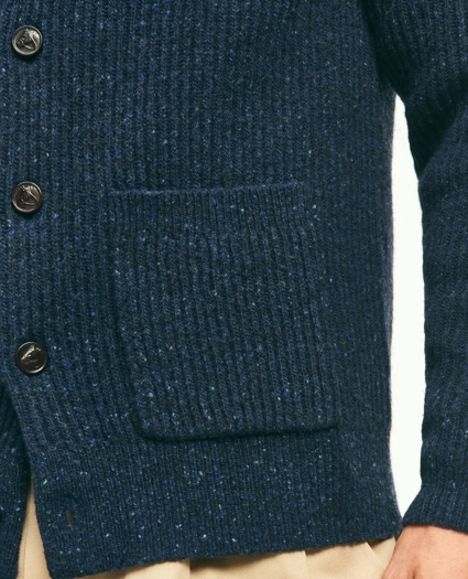 Merino Shawl Collar Cardigan, image 5