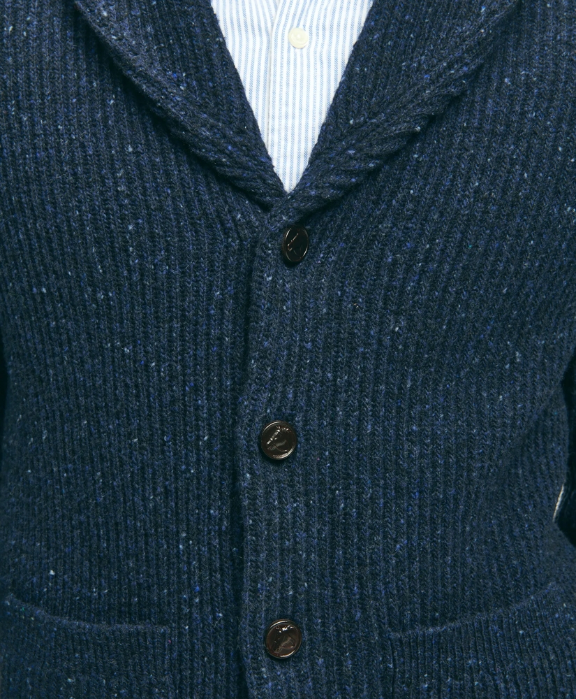 Merino Shawl Collar Cardigan, image 6