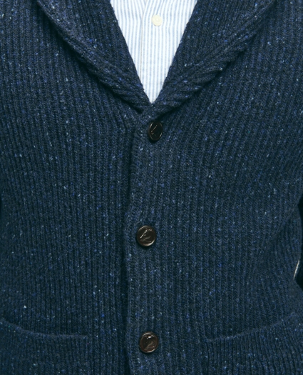 Merino Shawl Collar Cardigan, image 6