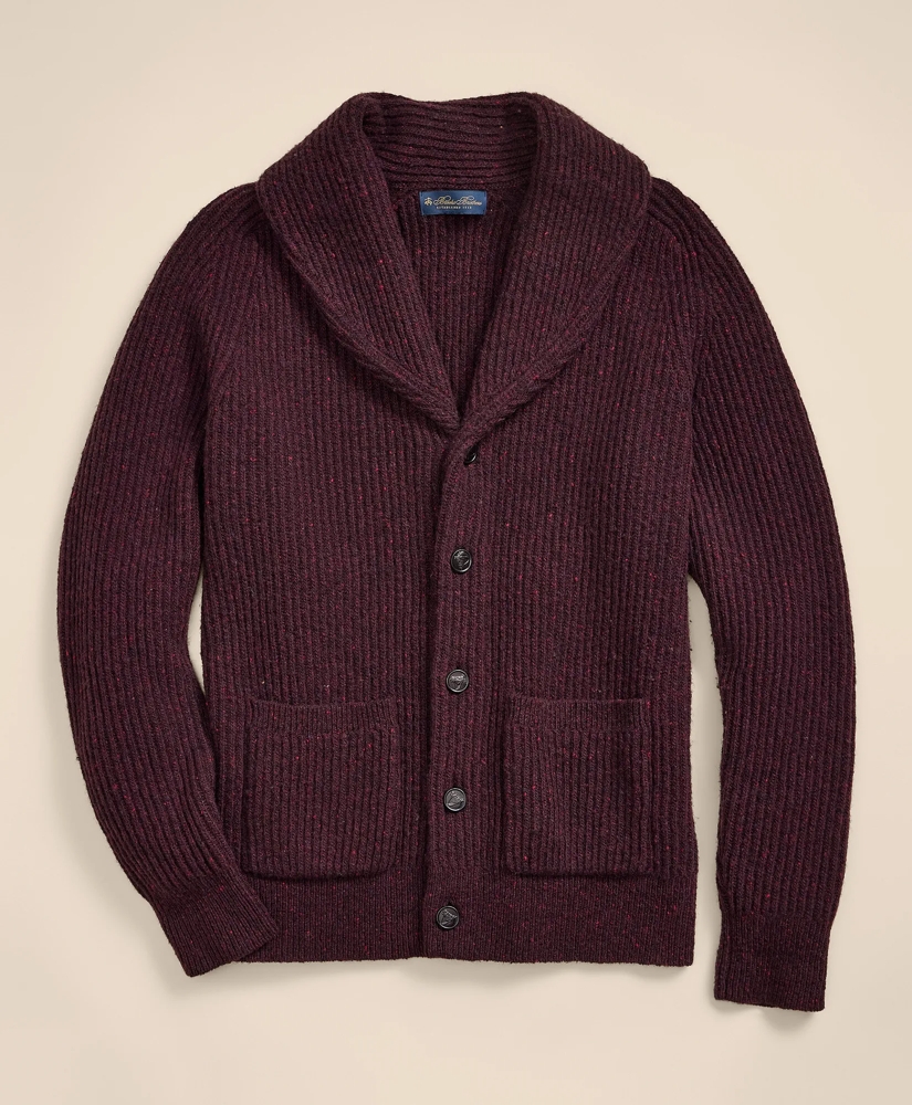 Merino Shawl Collar Cardigan, image 2