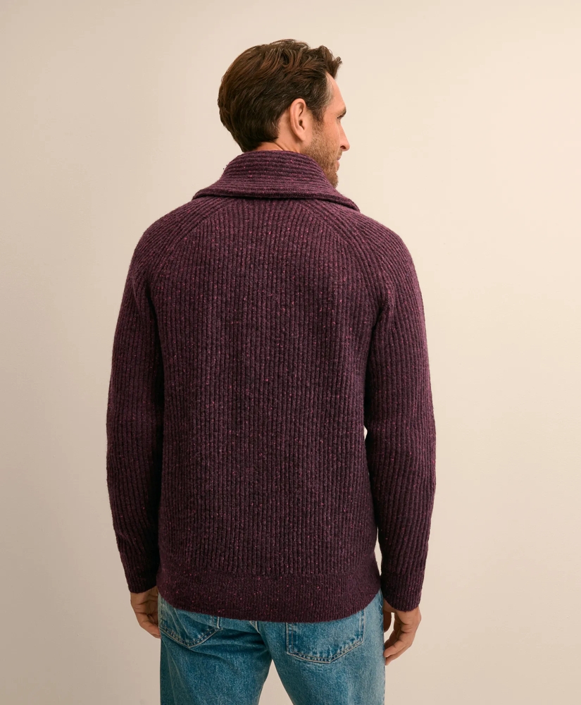 Merino Shawl Collar Cardigan, image 6
