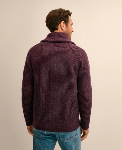 Merino Shawl Collar Cardigan, image 6
