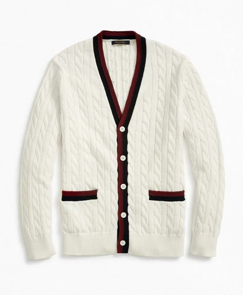 Vintage 90's Colorful Knitted Cardigan Sweater / J.G. Hook