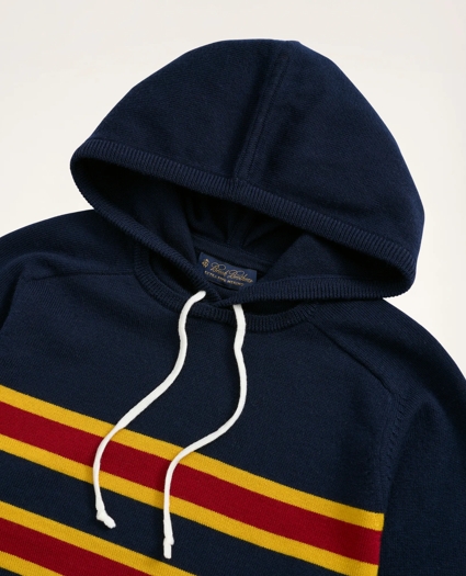 Merino Striped Hoodie, image 2