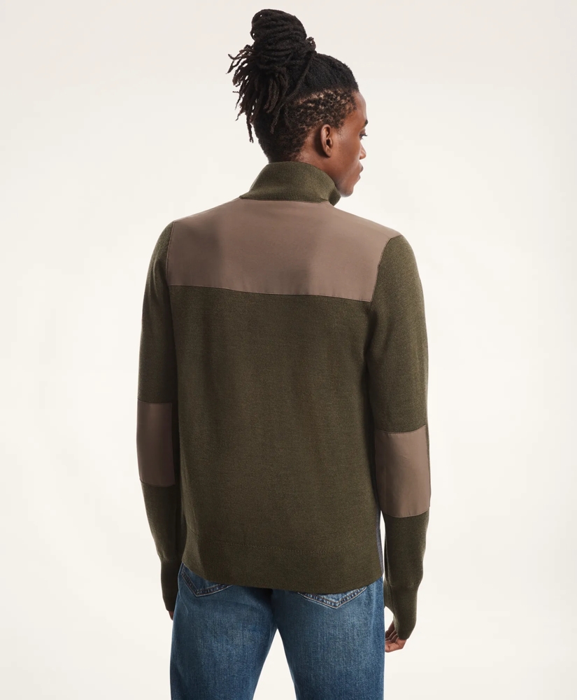 Brooks Brothers x SPYDER Color-Block Ski Full Zip Cardigan Sweater, image 3