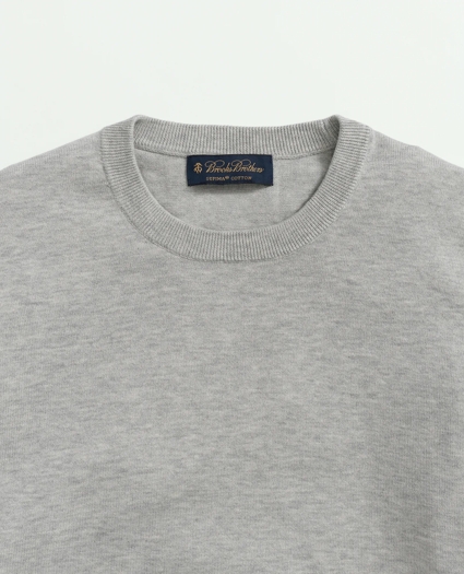 Supima® Cotton Crewneck Sweater, image 2