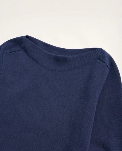 Nantucket Stripe Boatneck Sweater, image 2