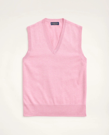Supima® Cotton Sweater Vest, image 1