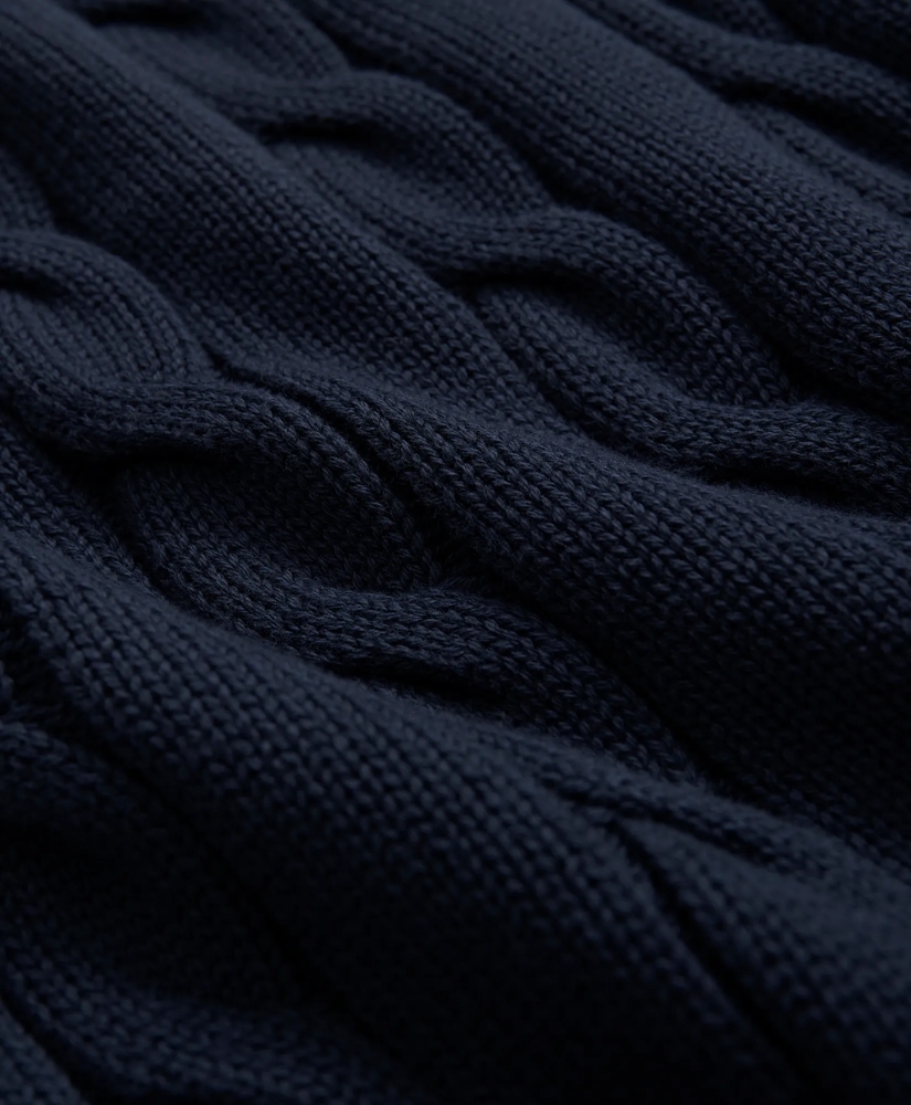 Vintage-Inspired Tennis V-Neck Vest in Supima® Cotton, image 3