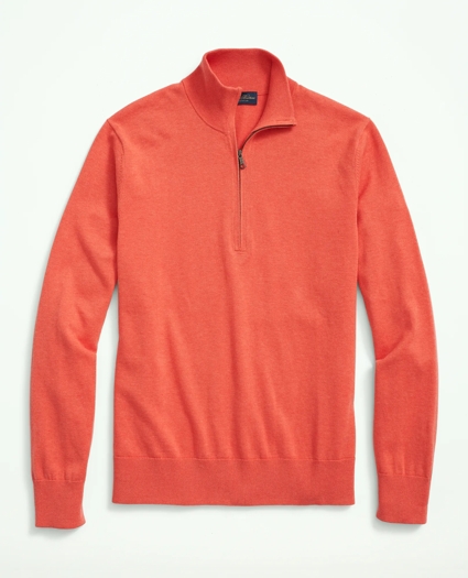 Supima® Cotton Half-Zip Sweater, image 1