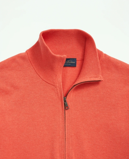 Supima® Cotton Half-Zip Sweater, image 2