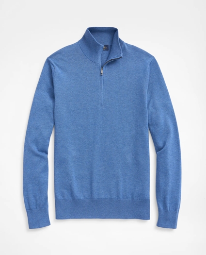 Supima® Cotton Half-Zip Sweater, image 1