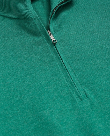 Supima® Cotton Half-Zip Sweater, image 2