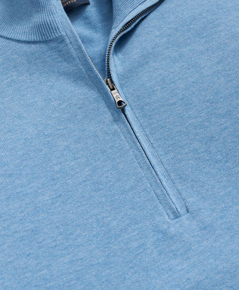 Supima® Cotton Half-Zip Sweater, image 2