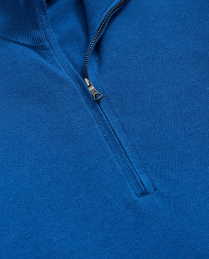 Supima® Cotton Half-Zip Sweater, image 2
