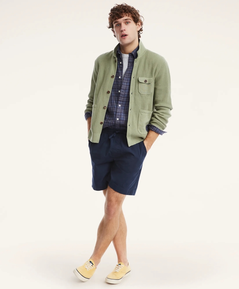 ジャケット・アウター chapter36 Brooks Brothers Ribbed Cotton Sweater Chore Jacket