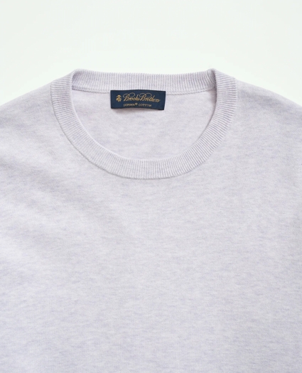 Supima® Cotton Crewneck Sweater, image 2
