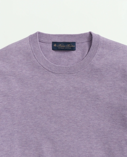 Supima® Cotton Crewneck Sweater, image 2