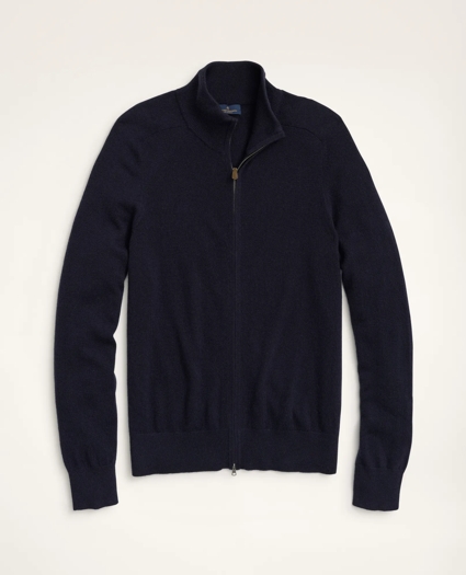 Cashmere Zip Sweater