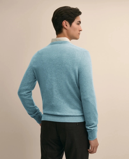 3-Ply Cashmere V-Neck Sweater, image 4