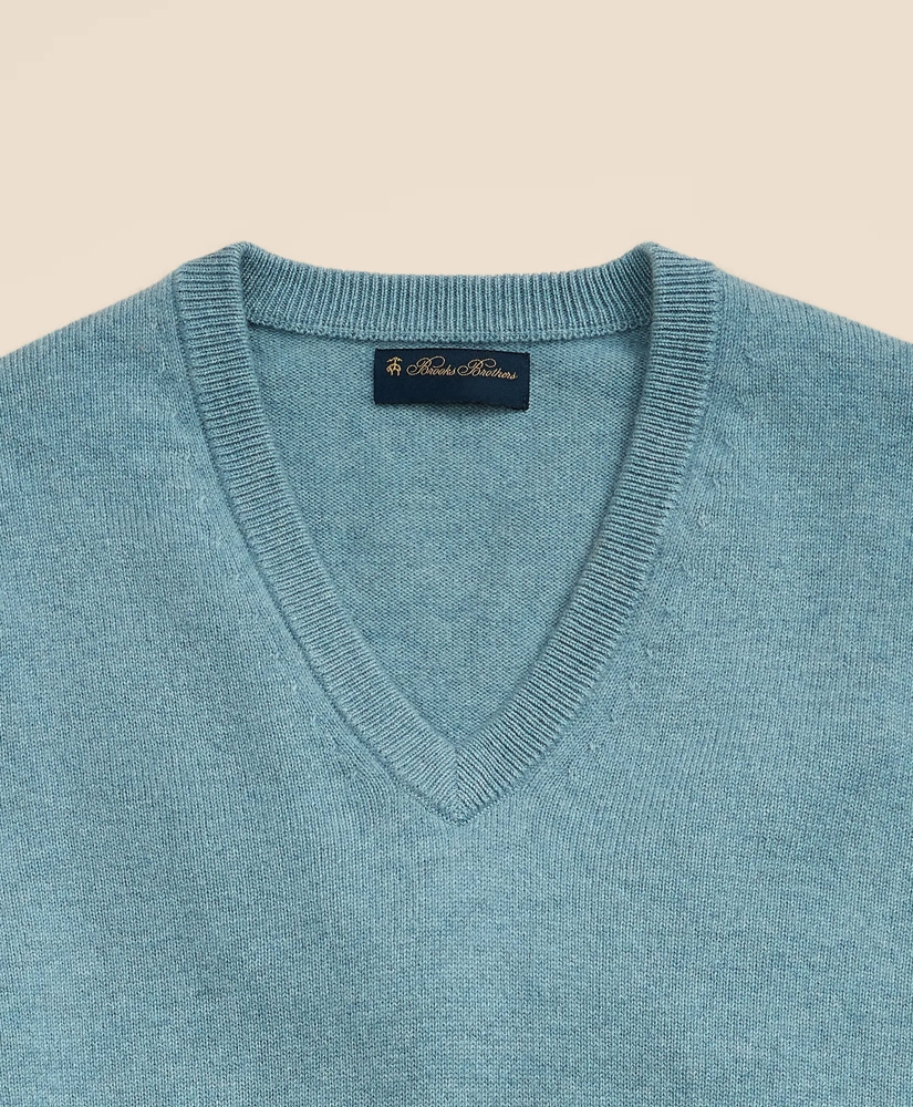 3-Ply Cashmere V-Neck Sweater, image 5
