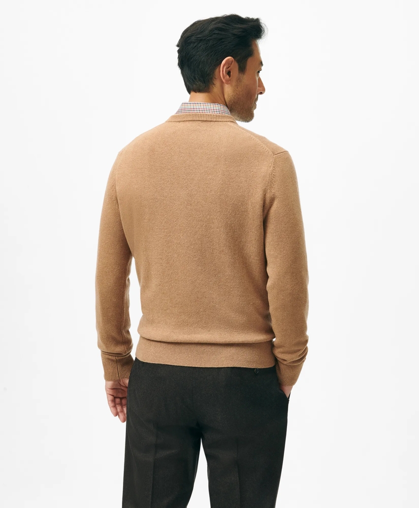 3-Ply Cashmere V-Neck Sweater, image 3