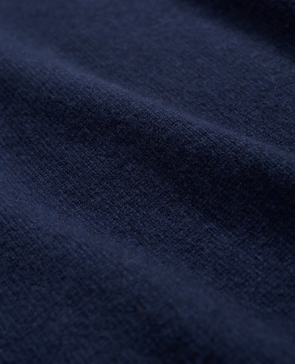 3-Ply Cashmere Crewneck Saddle Shoulder Sweater, image 3
