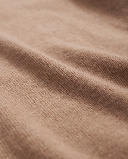 3-Ply Cashmere Crewneck Saddle Shoulder Sweater, image 3