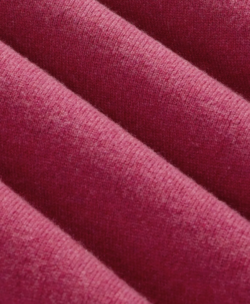 3-Ply Cashmere Crewneck Saddle Shoulder Sweater, image 3