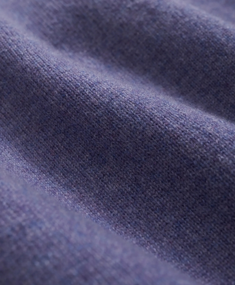 3-Ply Cashmere Crewneck Saddle Shoulder Sweater, image 3