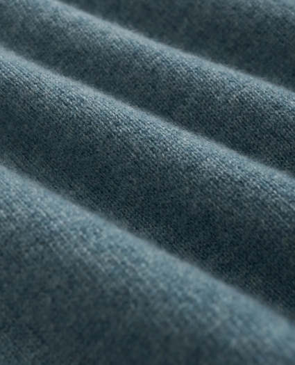 3-Ply Cashmere Crewneck Saddle Shoulder Sweater, image 3