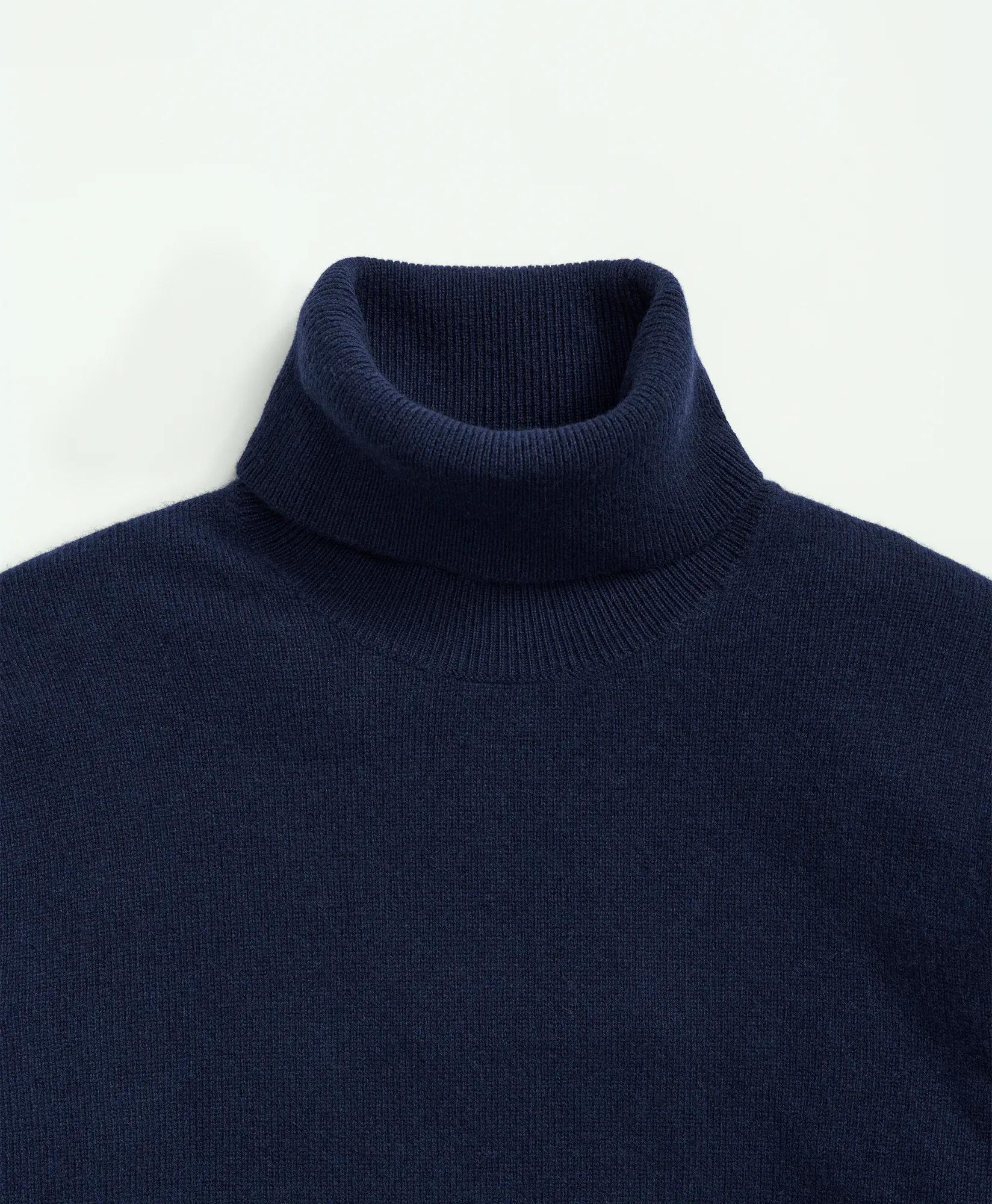 3-Ply Cashmere Turtleneck Sweater