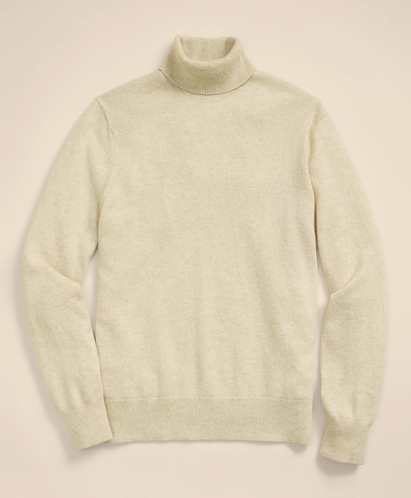 3-Ply Cashmere Turtleneck Sweater, image 2
